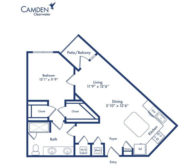 Floorplan - Camden Clearwater