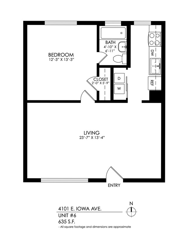 Floorplan - 4101 E Iowa