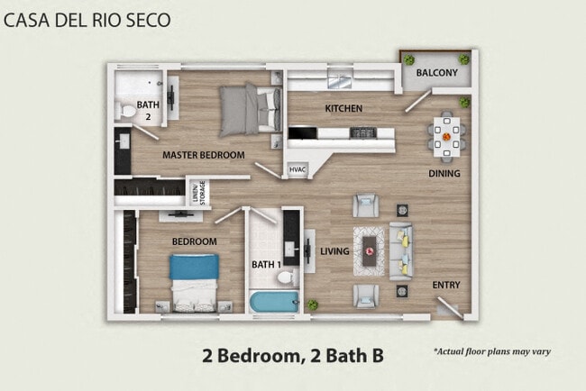Floorplan - Casa del Rio Seco