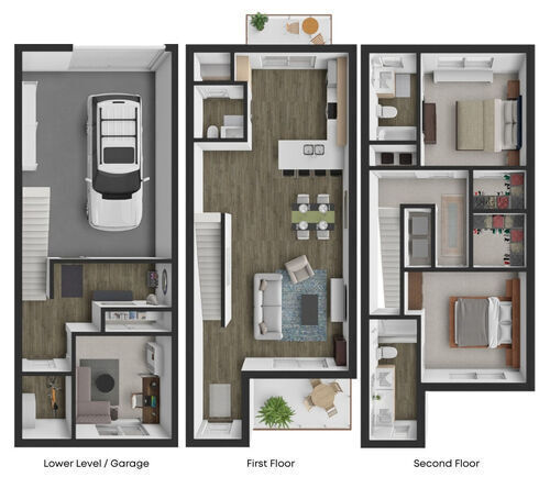 Floorplan - Union Green Apartments