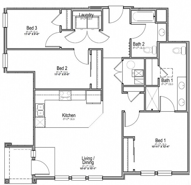 Floorplan - Villas at Stone Trace