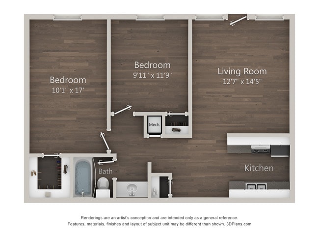Floorplan - Arbors Off The Square