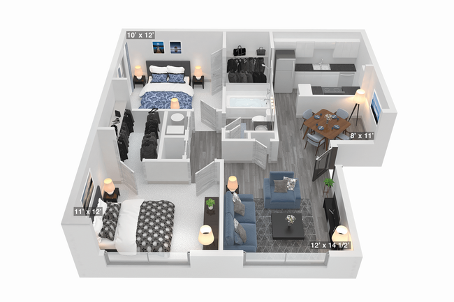 Floorplan - Avenue One10