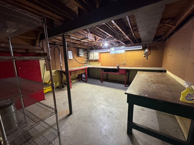 Free area in basement for storage - 249 Dunlop Ave