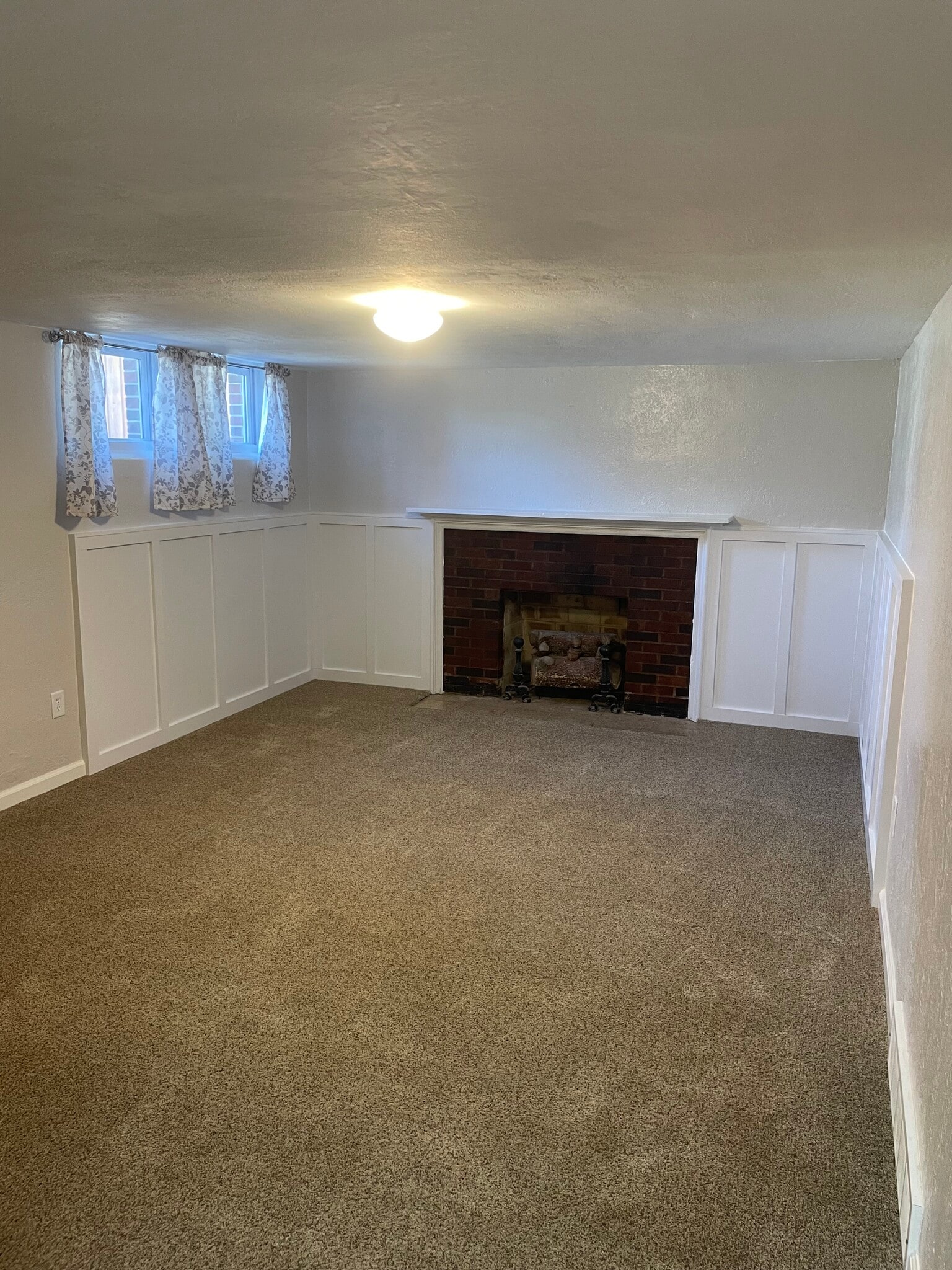 basement family room - 108 W 17th St