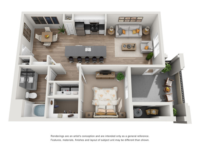 Floorplan - The Grove Apartments