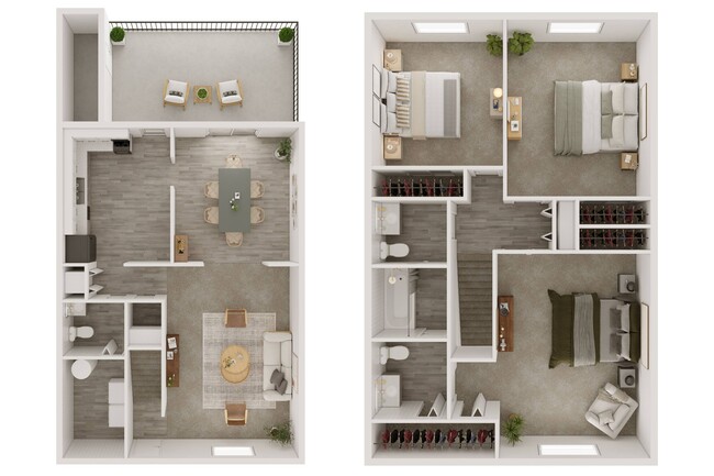 Floorplan - Sherwood Station Apartments