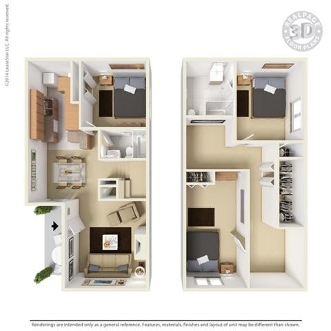 Floorplan - Aviare Place Apartments