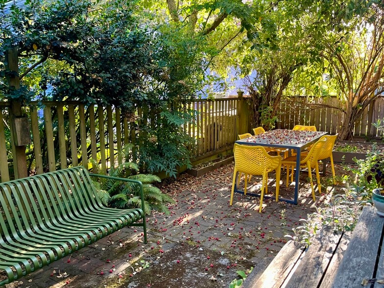 back patio - 110 NE Monroe St