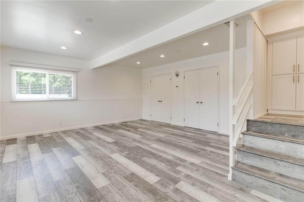 Large bedroom on the northwest corner of the home - 1500 Voorhees Ave