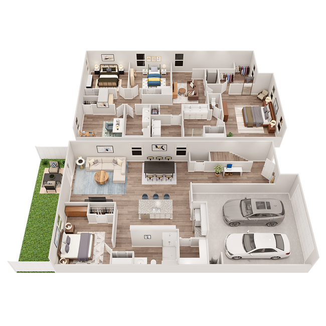 Floorplan - The Grove at Village Oaks