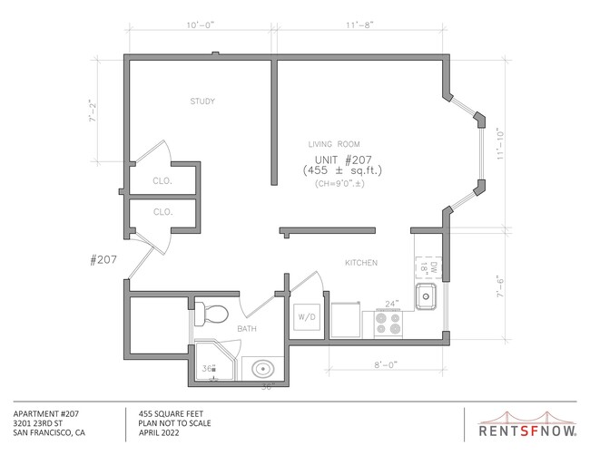 Floorplan - 3201 23rd Street