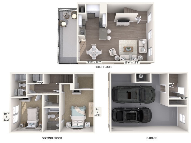 Floorplan - Avalon Townhome Collection Florham Park