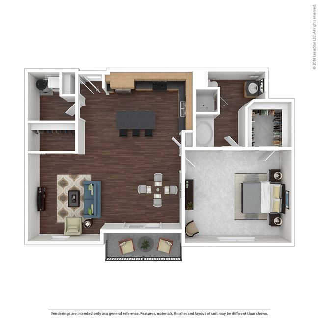Floorplan - 45 Madison Apartments