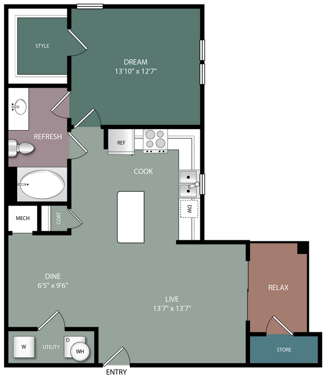 Floorplan - The Village at Apison Pike