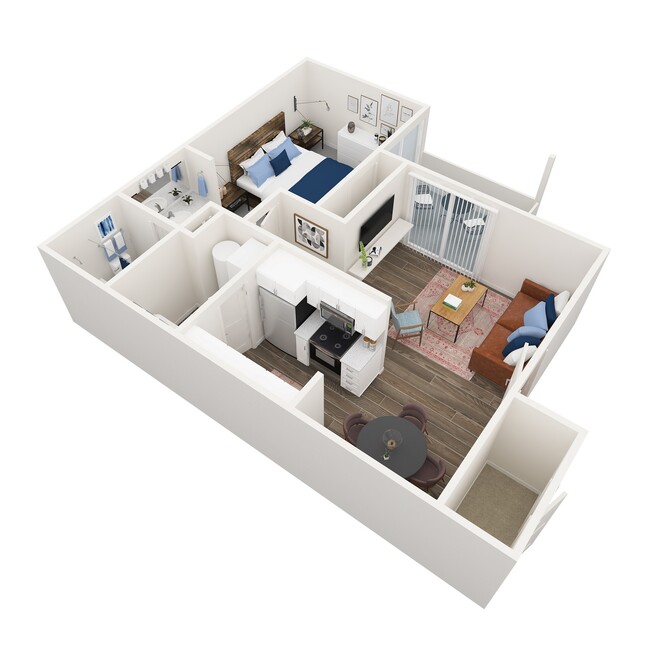 Floorplan - Creekview Apartments