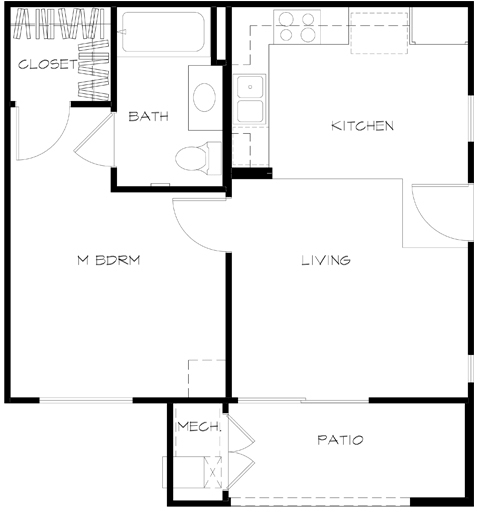 Unit A - Jasmine at Founders Village Senior Housing