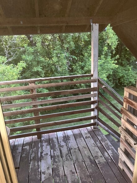 Back porch - 595 Bay Rd