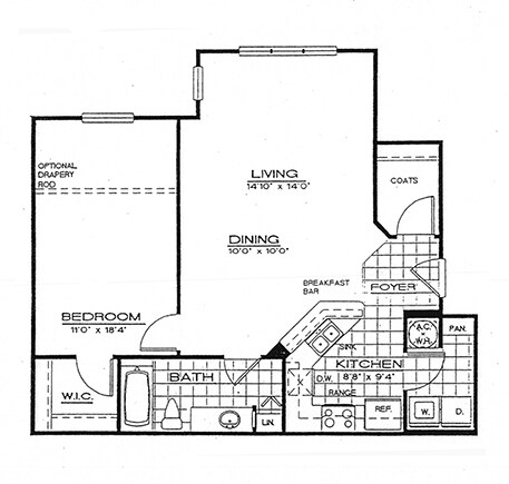 Floorplan - The Park at Knightsbridge