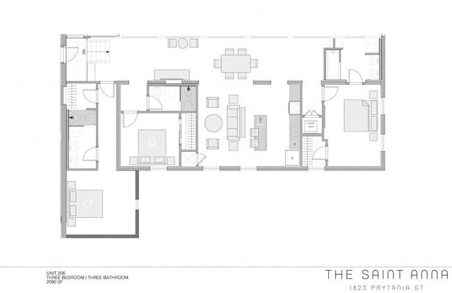 Floorplan - The Saint Anna