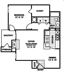 1BR/1BA - Sunset Point Apartment Homes