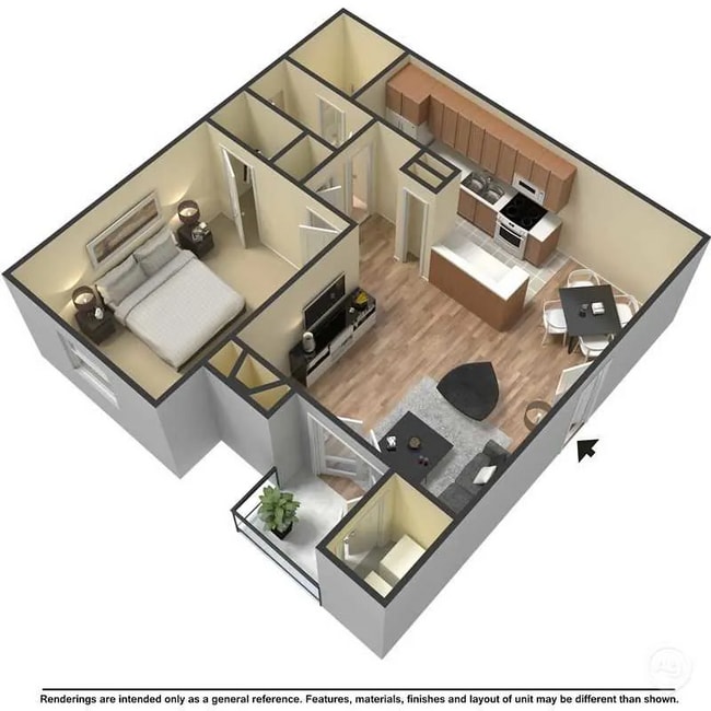 Floorplan - Peaks at Universal City