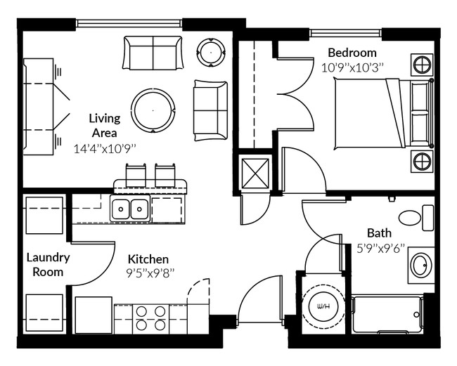 Floorplan - Laburnum Gardens