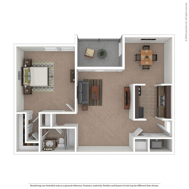 Floorplan - The Habitat Apartments