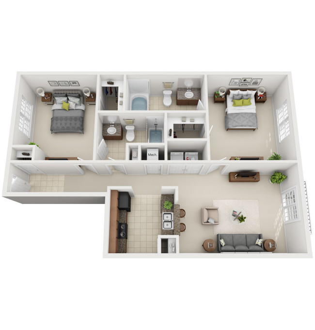 Floorplan - Belmont at City Center