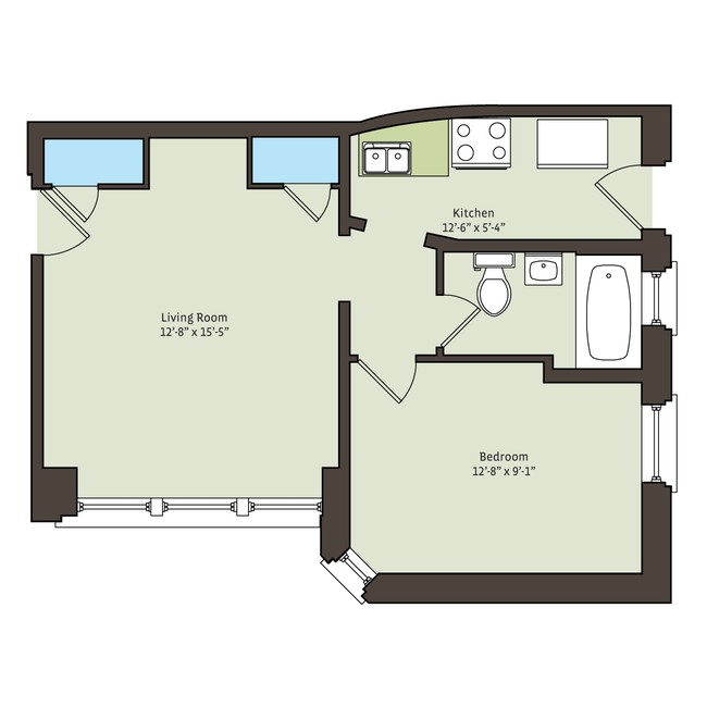 Floorplan - 5457-5459 S. Blackstone Avenue