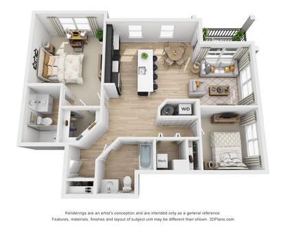 Floorplan - Excelsior Park Apartments