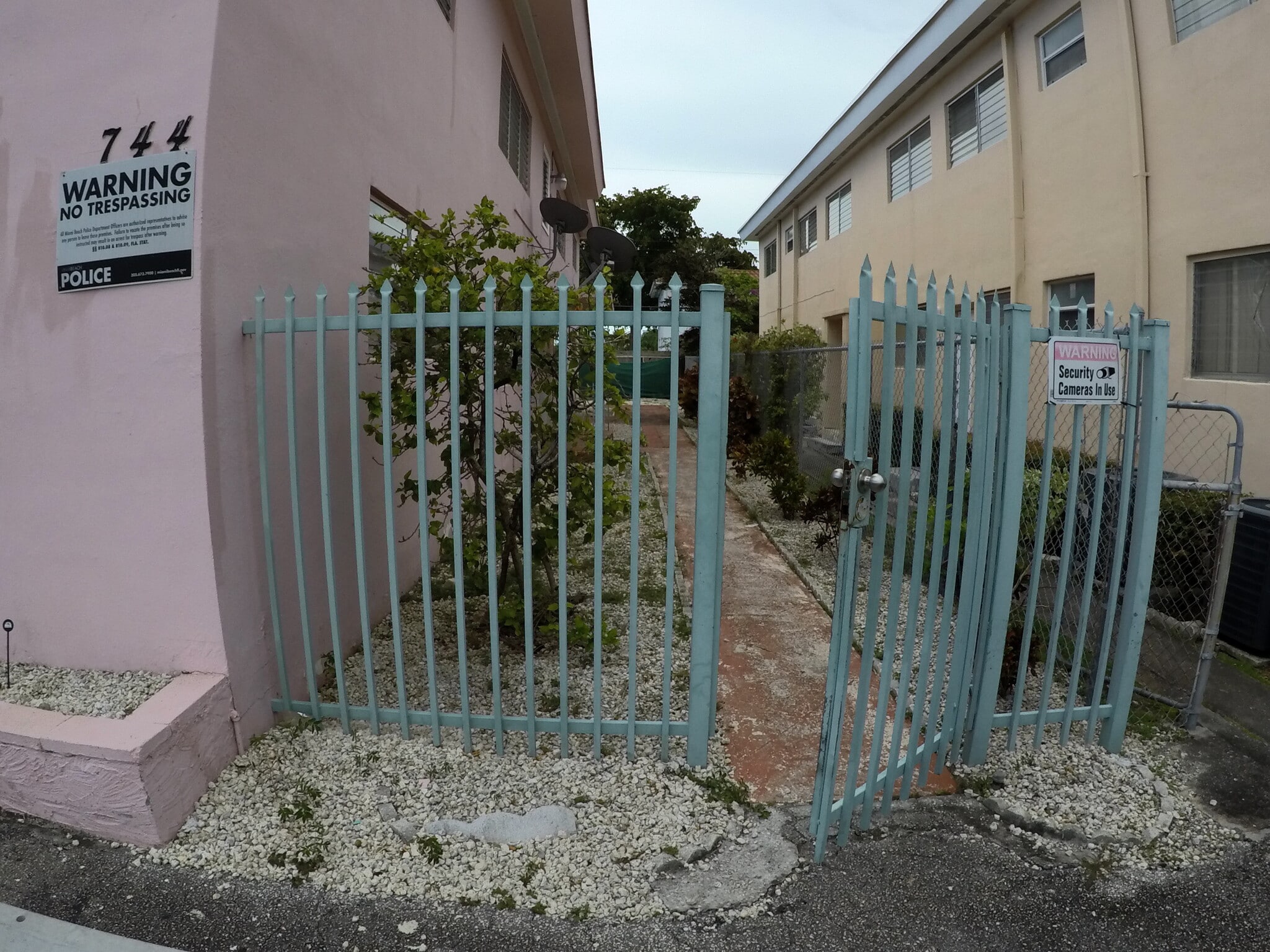 Gated building - 744 85th St