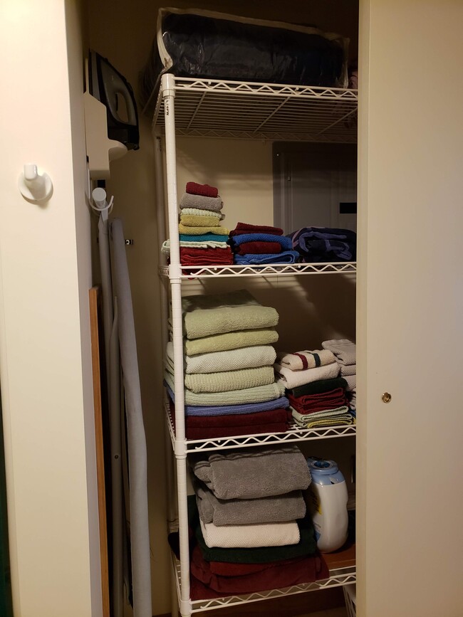 bathroom linen closet - 673 Winch Hill Rd