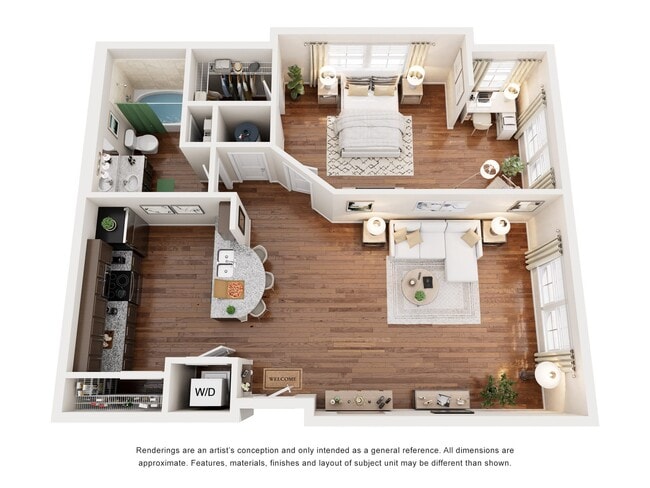 Floorplan - Integra Vistas Apartments