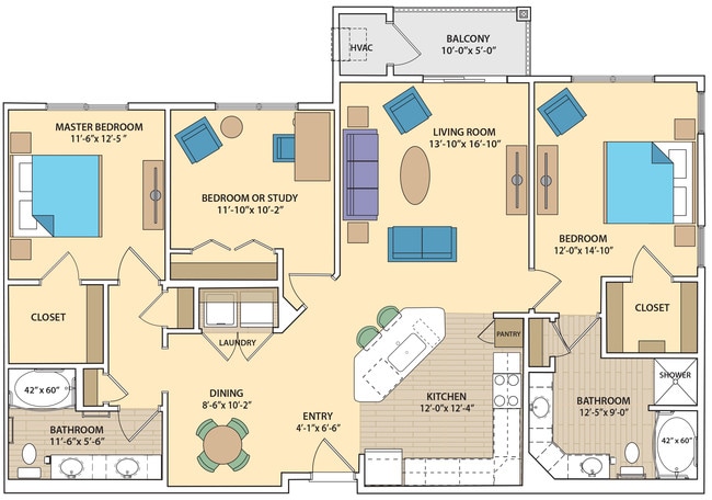 Floorplan - Skye at Arbor Lakes