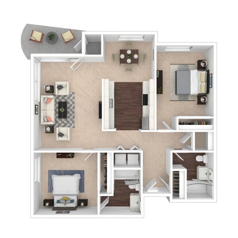 Floorplan - 5819 Glisan Apartments