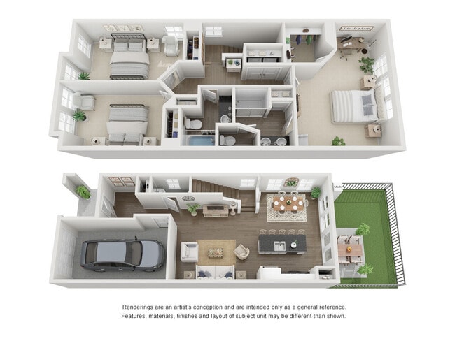Floorplan - HARMON Foxbank by Crescent Communities