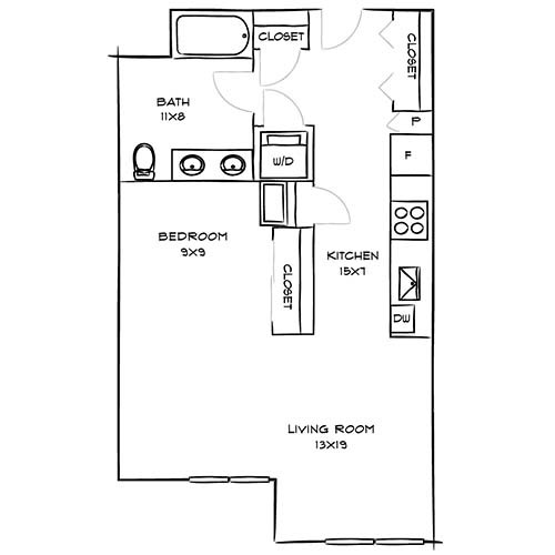 Floorplan - Indigo Apartments