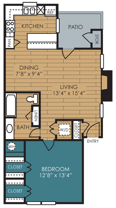 Floorplan - The Manhattan Apartments