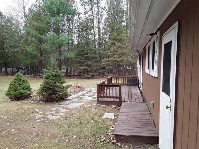 Backyard Patio Deck - 29 Fields Pond Rd