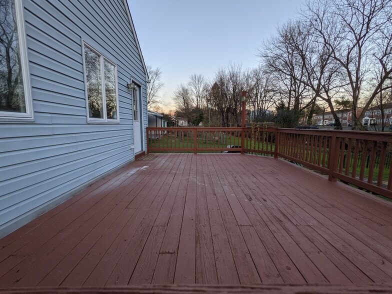 Back deck - 336 Jefferson Ave