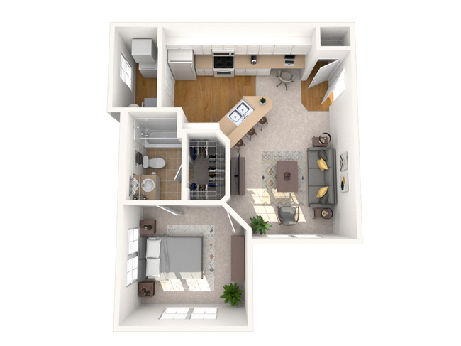 1bed - Fisher Commons