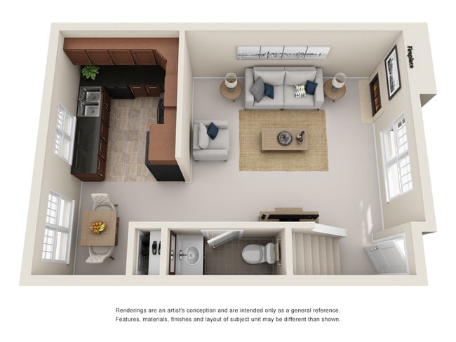 Floorplan - Palm Villa Townhome
