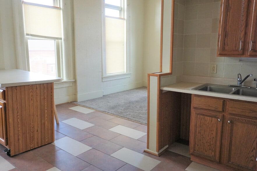 Open Concept Kitchen & Living Area - 651 Wheeling Ave
