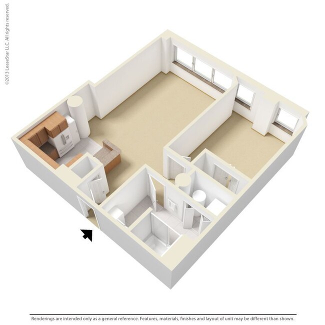 Floorplan - GE Tower by Cortland