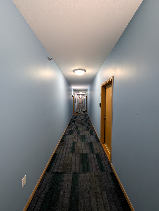 Hallway outside condo front door - 2121 S Kinnickinnic Ave