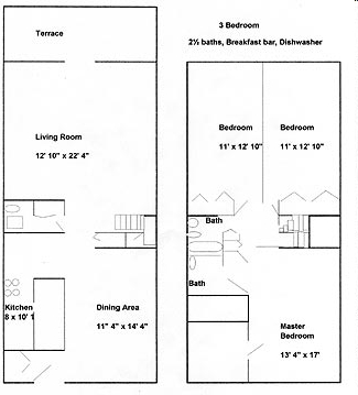 3 BR Townhome - Haven Huntley Meadows