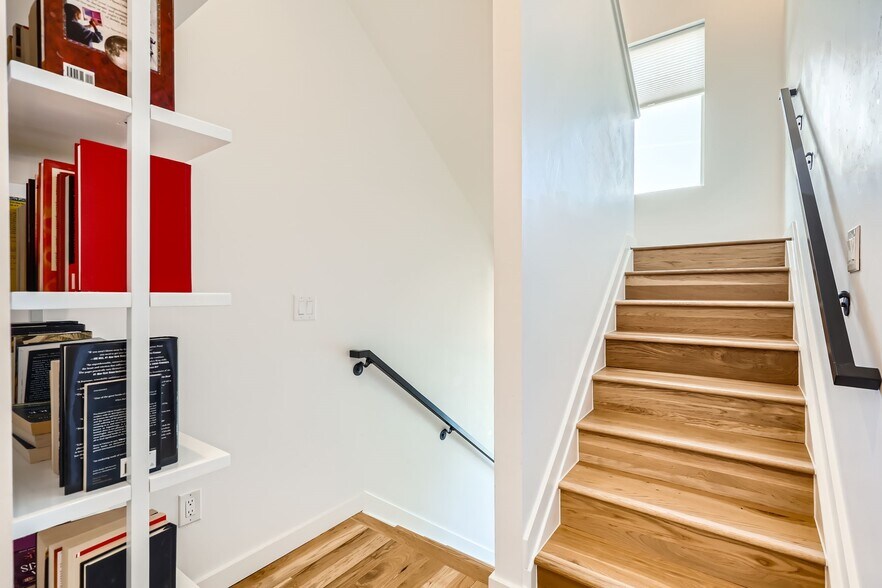 Stairway at Bedroom Level - 3880 W 13th Ave