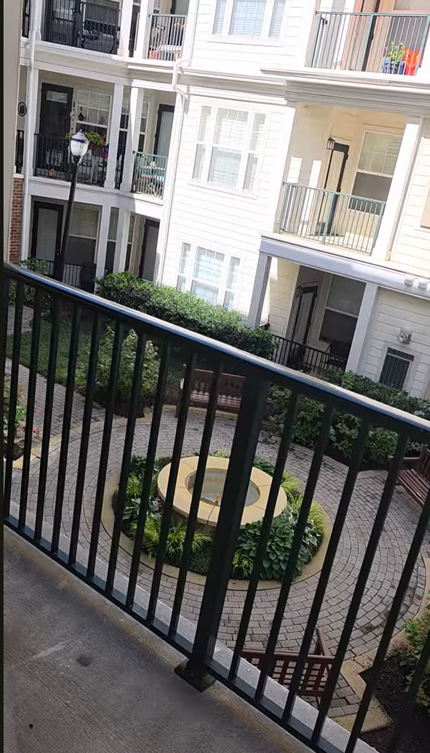 overlooking the courtyard - 27 Booth St