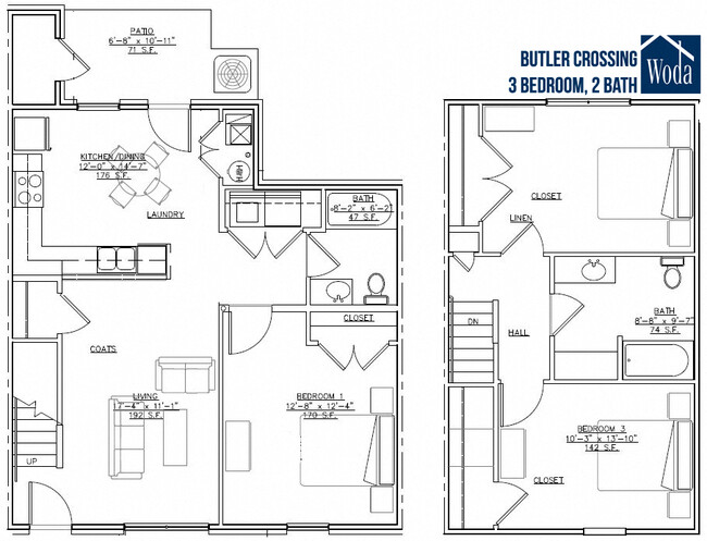 Floorplan - Butler Crossing I